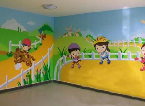 绥德幼儿园墙体彩绘制作流程及注意事项