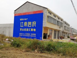 绥德农村墙体广告在不同形式上面展现的不同特色