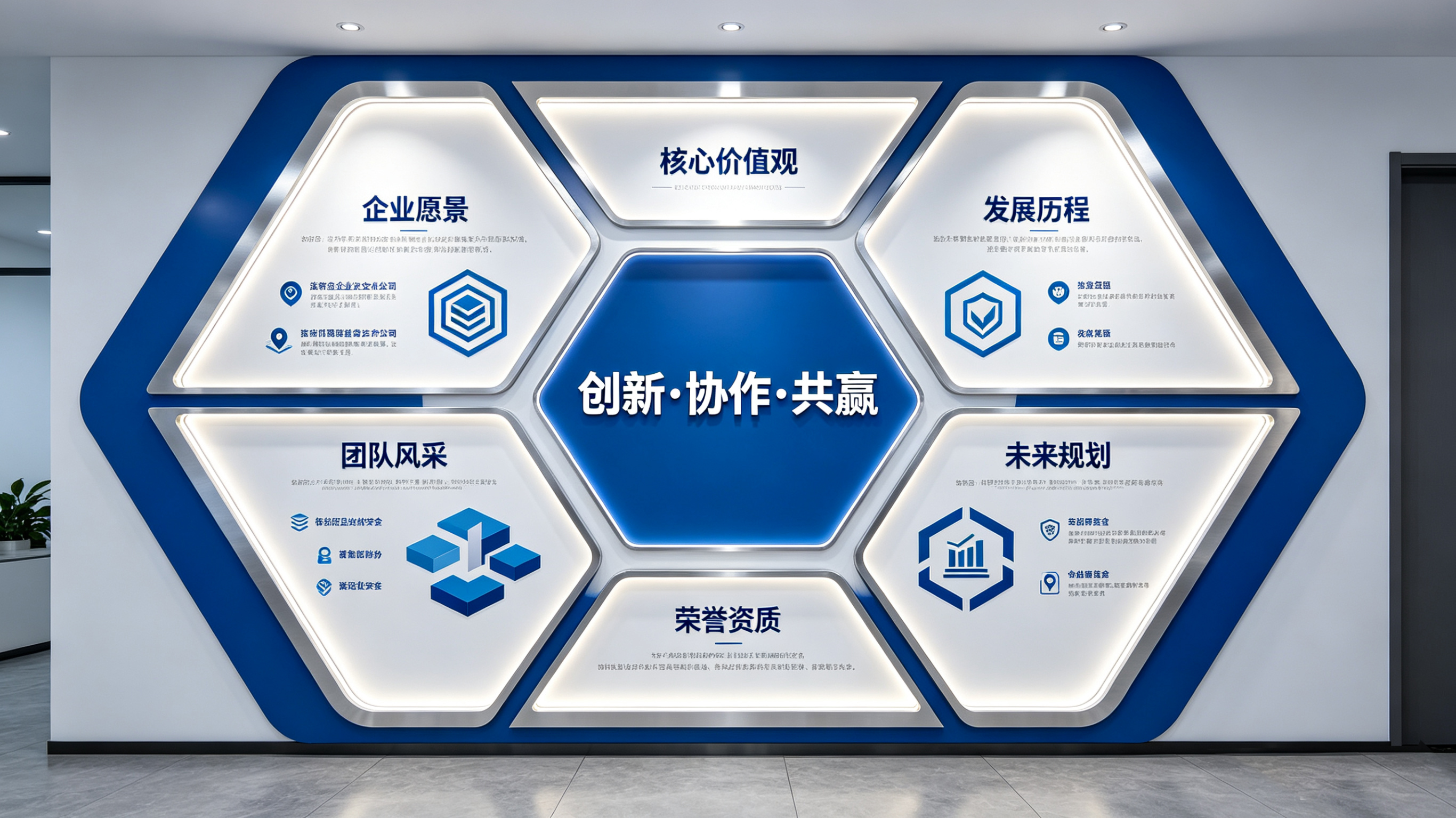 绥德企业文化墙六边形避坑指南（新手常犯5个错误）